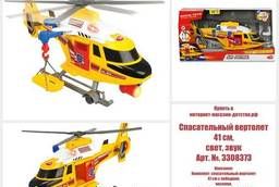 Rescue helicopter with light and sound, 41cm, 16