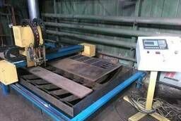 Machines for plasma cutting of metal with CNC in Moscow.