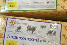 Сыр ГОСТ Пошехонский от производителя