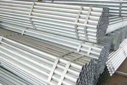 Galvanized steel pipe. from availability