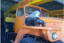 URAL Truck crane - 3574. Diesel !!
