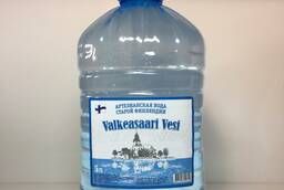 Вода питьевая артезианская Valkeasaari vesi 5, 0л