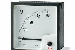 Вольтметр переменного тока шкала 0-500В VLM 1/500V;. ..