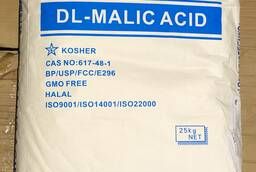 Яблочная кислота, DL Malic Acid. Пищевая добавка Е-296