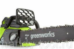 Аккумуляторная цепная пила Greenworks G-MAX 40V (40 см). ..