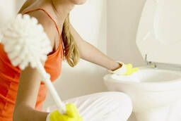 Антимикробное Моющее для ванных комнат со щелочью