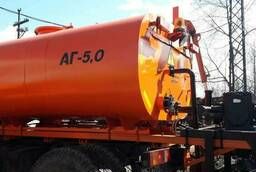 Asphalt distributor AG-5 asphalt distributor equipment MAZ chassis, GAZ