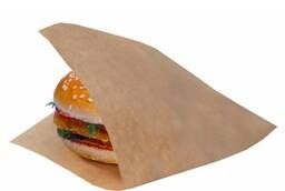 Бумажный уголок для бургера/сэндвича