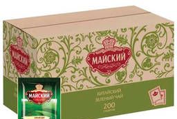 Чай Майский зеленый, 200 пакетиков в конвертах по 2 г. ..