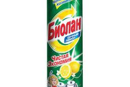 Чистящее средство 400 г, Биолан Сочный лимон, порошок