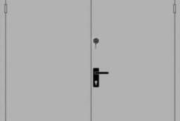 Дверь ДПМ EIS60-02 двустворчатая, стандартных размеров
