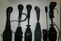 Joysticks for 2-axis cable control for special equipment