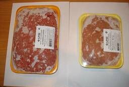 Minced meat Moskvoretsky from poultry, beef, pork, pad (0.5 kg and 1.0 kg)