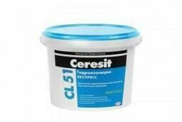 Гидроизоляция Ceresit CL 51, эластичная гидроизоляционная. ..