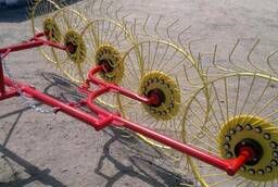 Грабли-ворошилки 5 колесные Польша (Ekiw), 3 метра