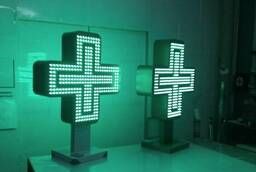 Изготовление аптечных светодиодных крестов