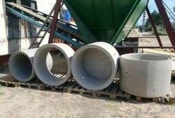 Reinforced concrete well rings, covers, hatches