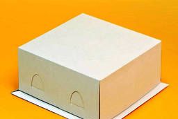 Короба для тортов белая хром - эрзац xw 100 170*170*100