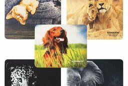 Mouse pad Sonnen Animals, rubber + fabric. ..