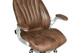Кресло для руководителя LMR-112В коричневый антик