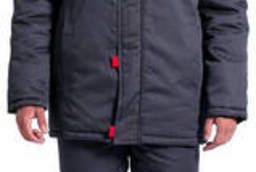 Куртка зимняя Фаворит NEW (тк. Балтекс, 210), т. серый/серый