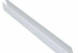 L profile for PVC panels white