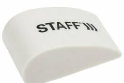 Eraser Staff College  , 38x22x16 mm, in the form of a drop, color. ..