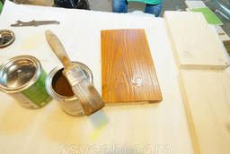 Linseed oil with wood wax