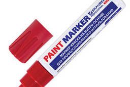 Маркер-краска лаковый (paint marker) 8 мм, Красный. ..