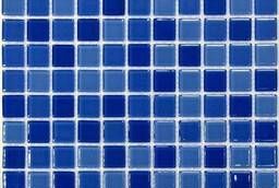 Мозаика Bonаparte Blue wave-1 синий глянцевая 30x30