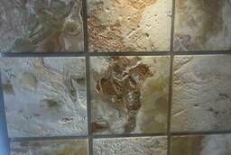 Мозаика из природного камня травертина мрамора оникса гранит