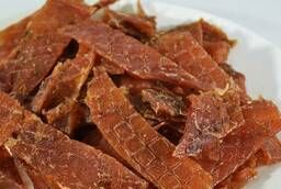Dried meat. Dried delicacies