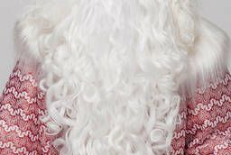 Set of Beard and Wig of Santa Claus premium