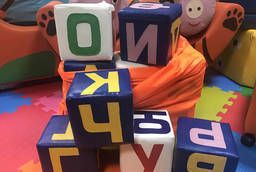 Набор игровых кубиков - Азбука