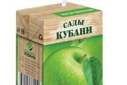 Нектар яблочный ТМ Сады Кубани 0, 2л