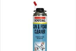 Очиститель полиуретановой монтажной пены от Soudal