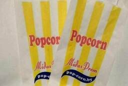 Пакет бумажный для попкорна, рисунок Popcorn