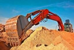 Песок средний для строительных работ