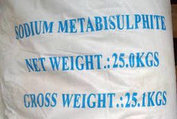 Пиросульфит натрия Ч (метабисульфит) меш. 25 кг