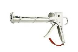 Пистолет для герметика, 310 мл, полуоткрытый зубчатый шток
