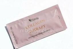 Питательная маска для волос «Collagen therapy»15 мл.