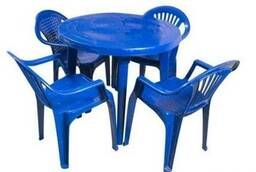 Пластиковая мебель стул стол