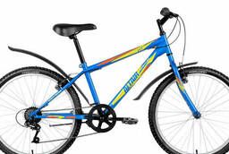 Подростковый горный (MTB) велосипед MTB HT 24 1. 0 синий. ..