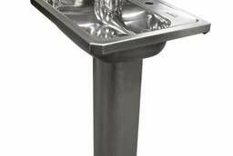 Vandal-proof sink with pedestal Oceanus 3-015. 2