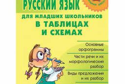 Russian language for younger students in tables and schemes. ..