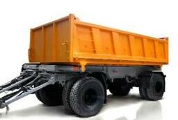 Tipper trailer MAZ 856100-014, load capacity 16 t.