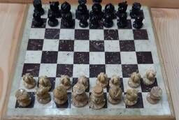 Шахматы каменные из оникса