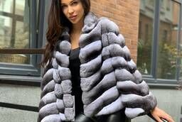 Autolady chinchilla fur coat