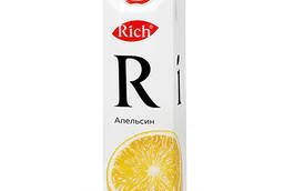 Сок Рич 1 литр Апельсин 12 шт в упаковке