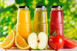 Juices, compotes, fruit drinks